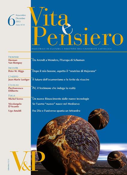 Vita e pensiero (2013). Vol. 6 - copertina
