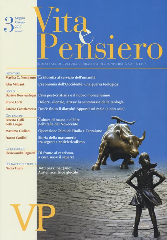 Vita e pensiero (2017). Vol. 3 - copertina