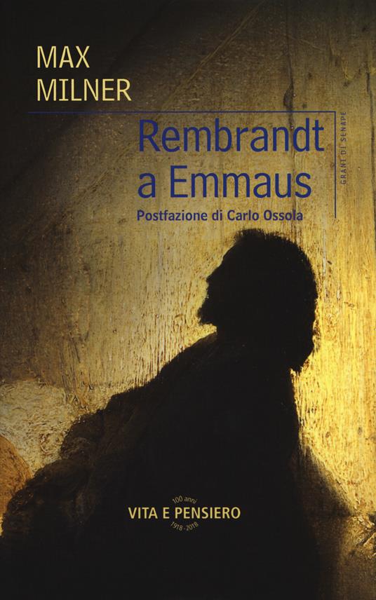 Rembrandt a Emmaus - Max Milner - copertina