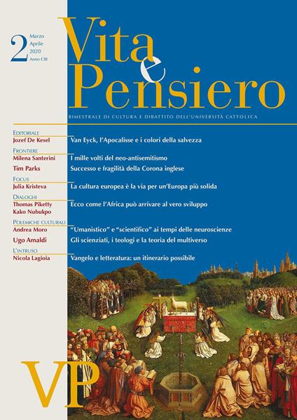 Vita e pensiero (2020). Vol. 2 - copertina