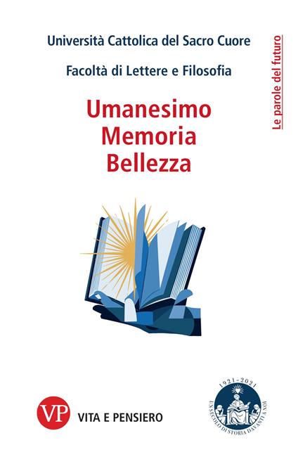 Memoria, umanesimo, bellezza - copertina