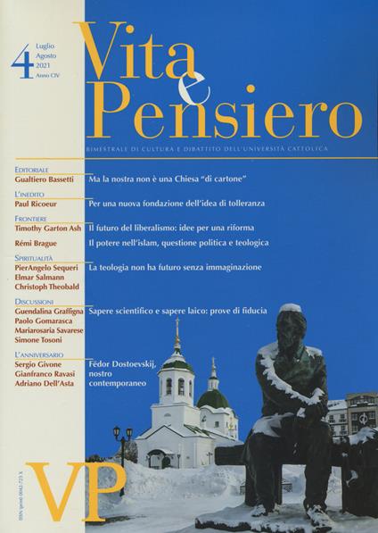 Vita e pensiero (2021). Vol. 4 - copertina