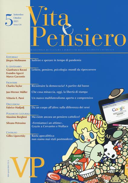 Vita e pensiero (2021). Vol. 5 - copertina
