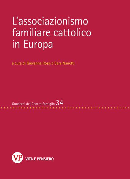 L'associazionismo familiare cattolico in Europa - copertina