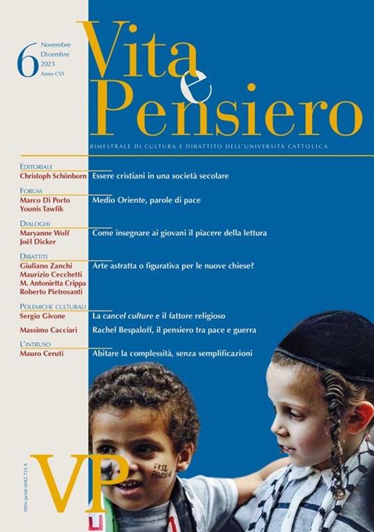 Vita e pensiero (2023). Vol. 6 - copertina