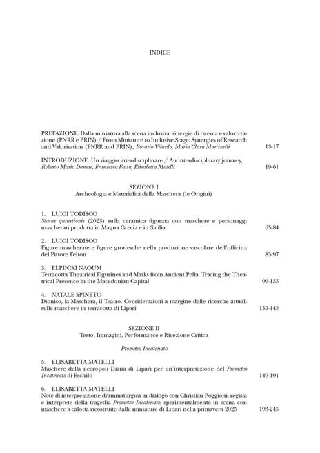 Maschere tra ritualità e teatro, archeologia e digitalizzazione. Indagini interdisciplinari - 2