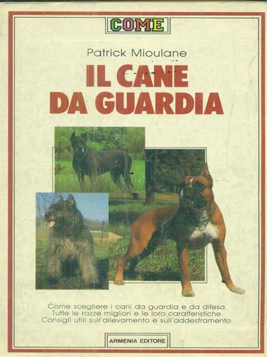 Il cane da guardia - Patrick Mioulane - copertina