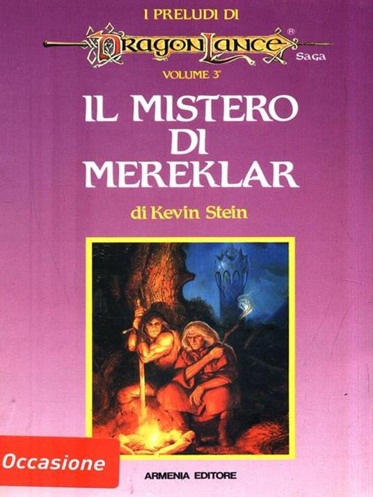 Il mistero di Mereklar - Kevin Stein - copertina