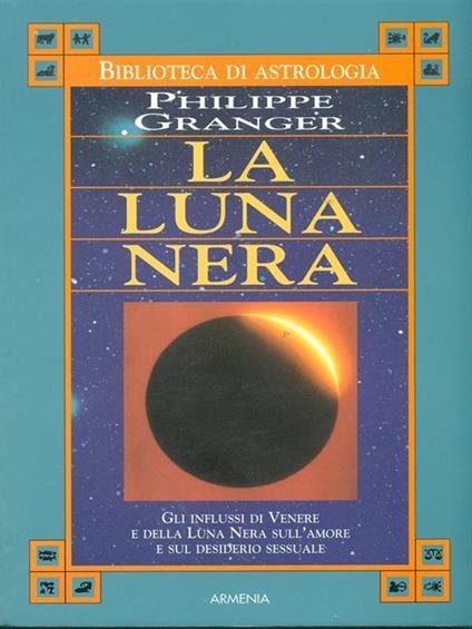 La luna nera - Philippe Granger - copertina