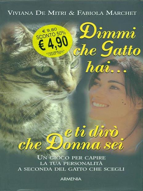 Dimmi che gatto hai e ti dirò che donna sei - Viviana De Mitri,Fabiola Marchet - copertina