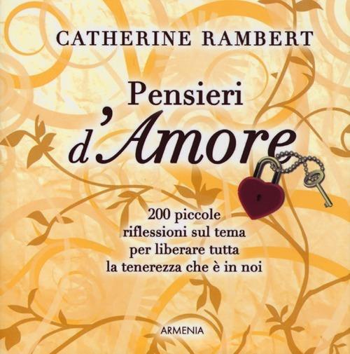 Pensieri d'amore - Catherine Rambert - copertina