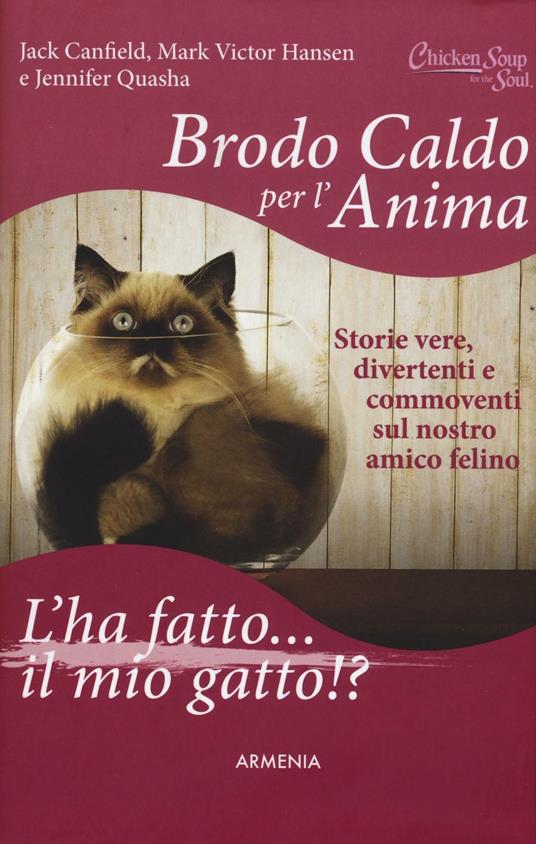 Brodo caldo per l'anima. L'ha fatto... il mio gatto!? - Jack Canfield,Mark Victor Hansen,Jennifer Quasha - copertina