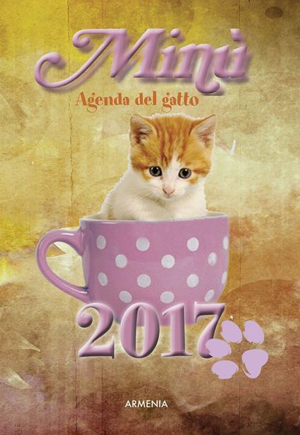 Minù. Agenda del gatto 2017 - copertina
