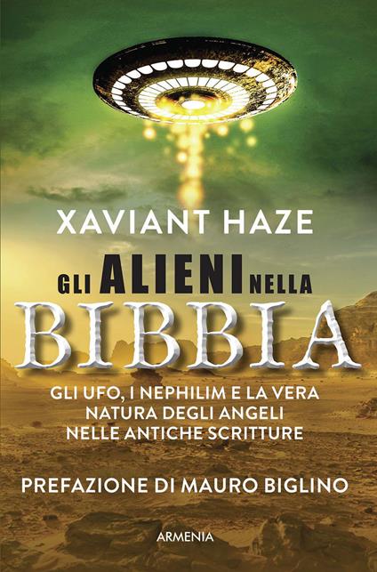 Gli alieni nella Bibbia - Xaviant Haze - copertina
