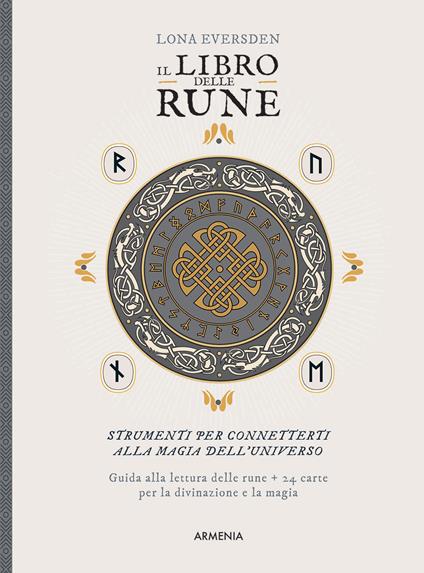 Il libro delle rune. Con 24 Carte - Lona Eversden - copertina