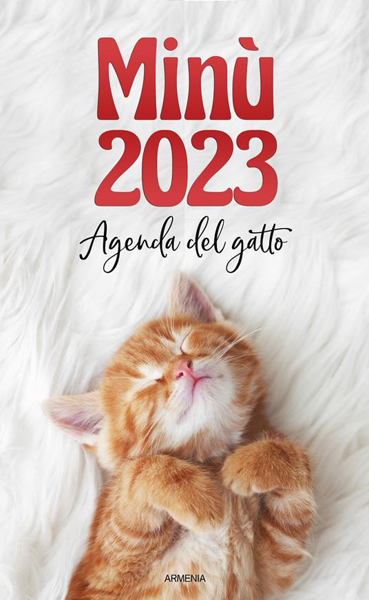 Minù. Agenda del gatto 2023 - copertina