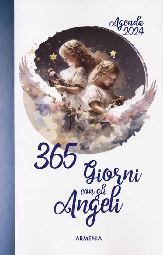 365 giorni con gli angeli. Agenda 2024 - copertina