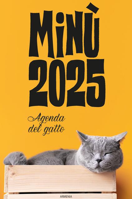 Minù. Agenda del gatto 2025 - copertina