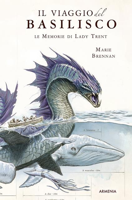 Il viaggio del Basilisco. Le memorie di Lady Trent - Marie Brennan - copertina