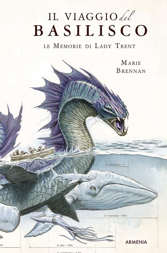 Il viaggio del Basilisco. Le memorie di Lady Trent - Marie Brennan - copertina