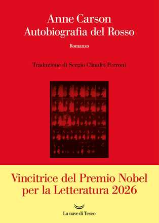 Libro Autobiografia del Rosso Anne Carson