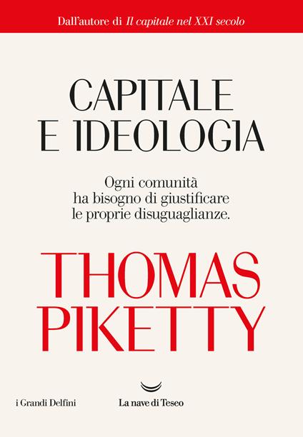 Capitale e ideologia - Thomas Piketty - copertina