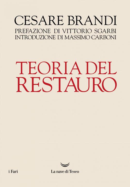 Teoria del restauro - Cesare Brandi - ebook