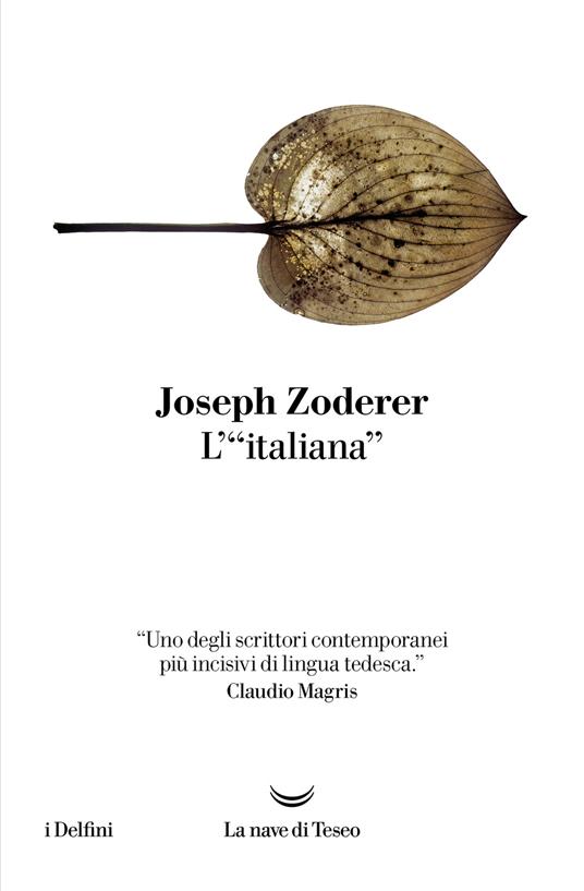 L' «italiana» - Joseph Zoderer - copertina