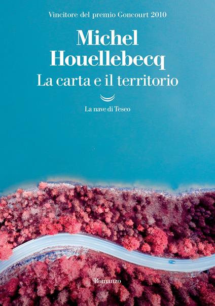 La carta e il territorio - Michel Houellebecq - copertina