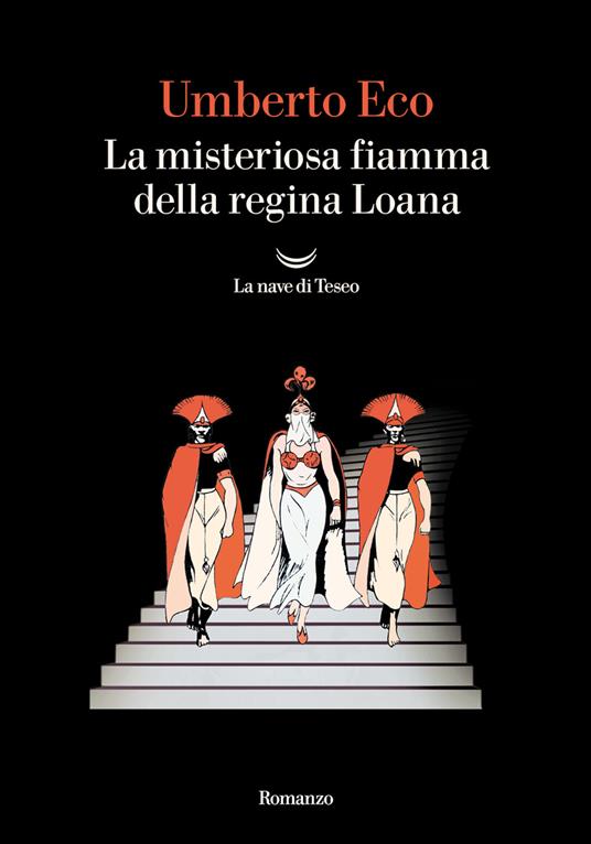 La misteriosa fiamma della regina Loana - Umberto Eco - copertina