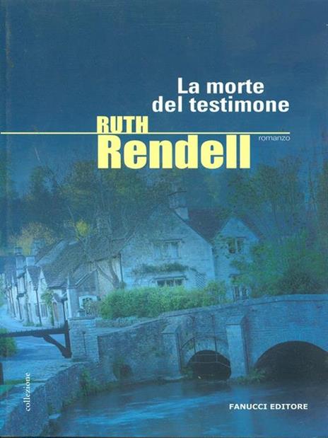La morte del testimone - Ruth Rendell - copertina