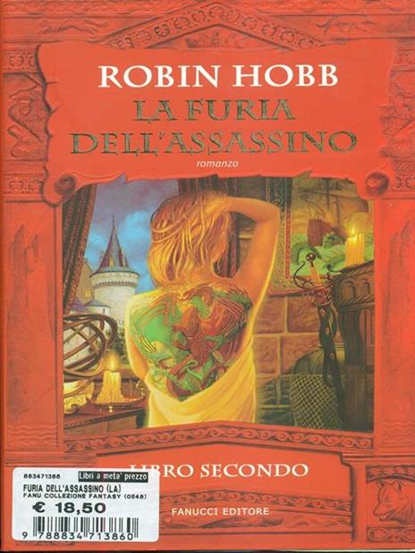 La furia dell'assassino. Trilogia dell'uomo ambrato. Vol. 2 - Robin Hobb - copertina