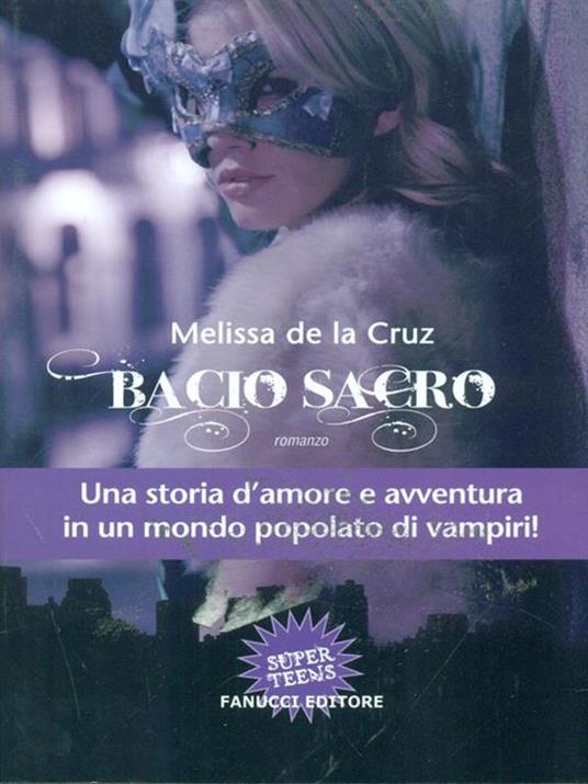 Bacio sacro - Melissa De la Cruz - copertina