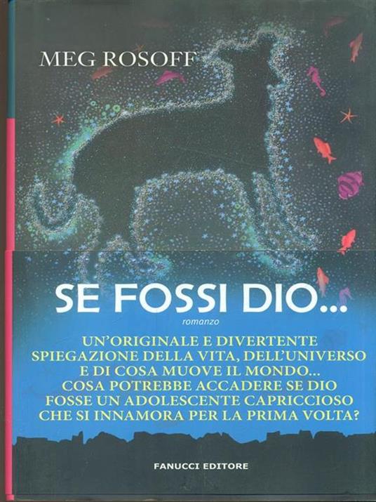 Se fossi Dio... - Meg Rosoff - copertina