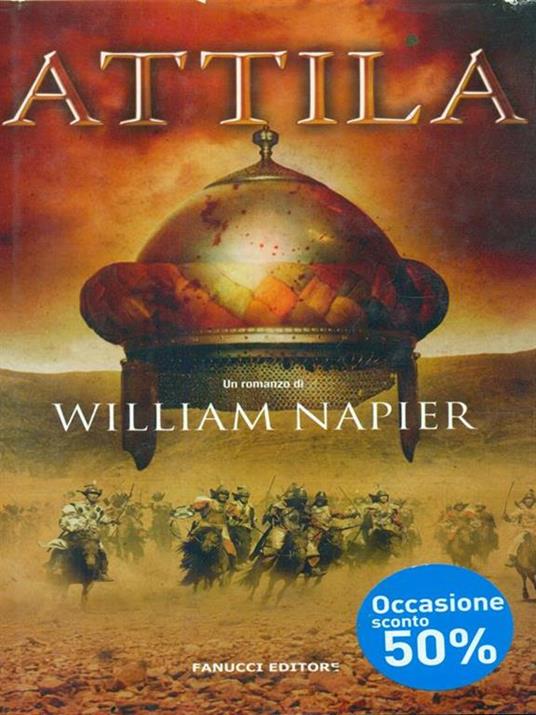 Attila - William Napier - copertina