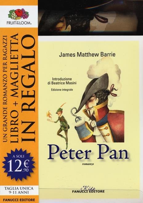 Peter Pan. Ediz. integrale. Con gadget - James Matthew Barrie - copertina