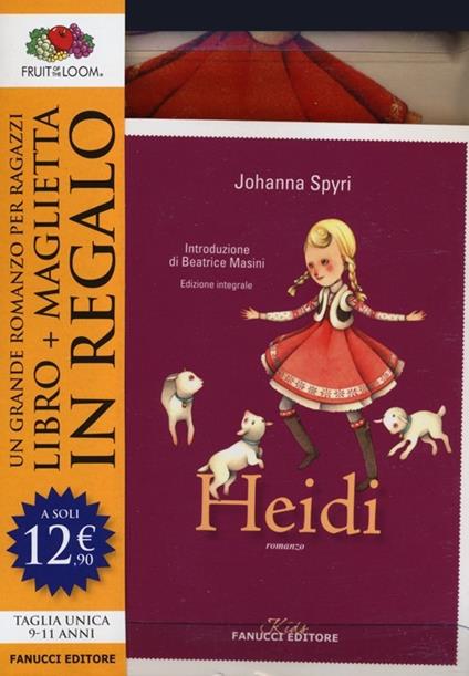 Heidi. Ediz. integrale. Con gadget - Johanna Spyri - copertina