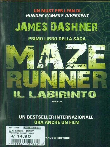 Il labirinto. Maze Runner. Vol. 1 - James Dashner - copertina