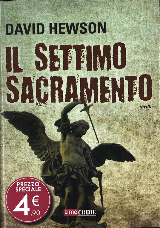 Il settimo sacramento - David Hewson - copertina