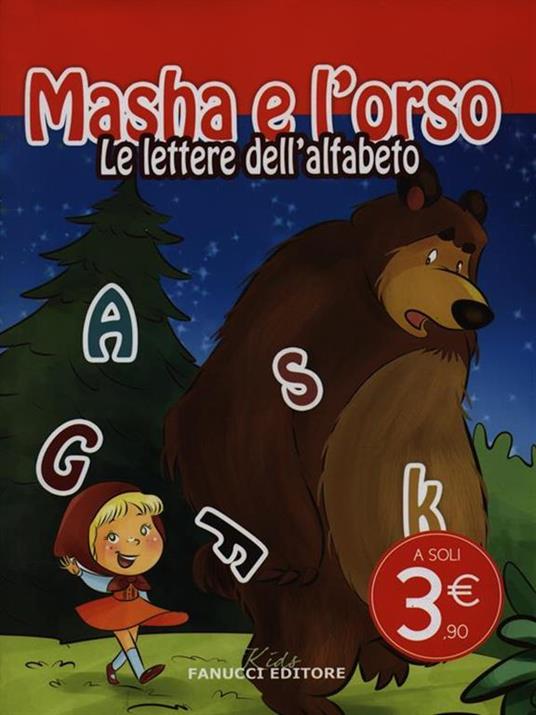 Le lettere dell'alfabeto. Masha e l'orso. Ediz. illustrata - copertina