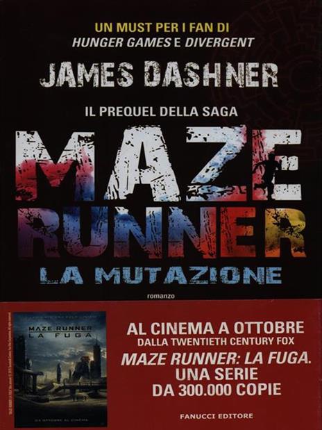 La mutazione. Maze Runner. Prequel. Vol. 1 - James Dashner - 2