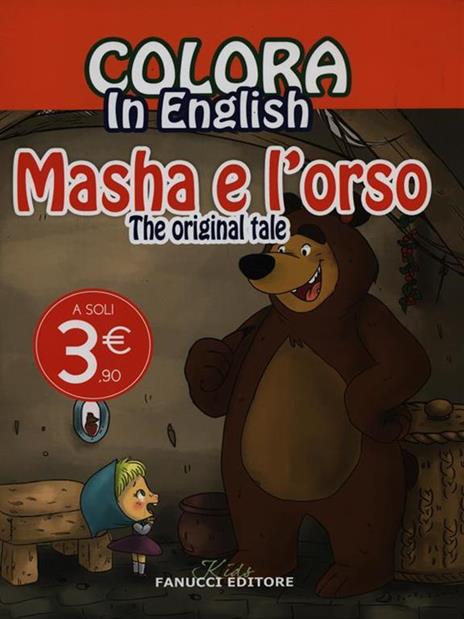 Colora in english. Masha e l'orso. The original tale. Ediz. illustrata - 5