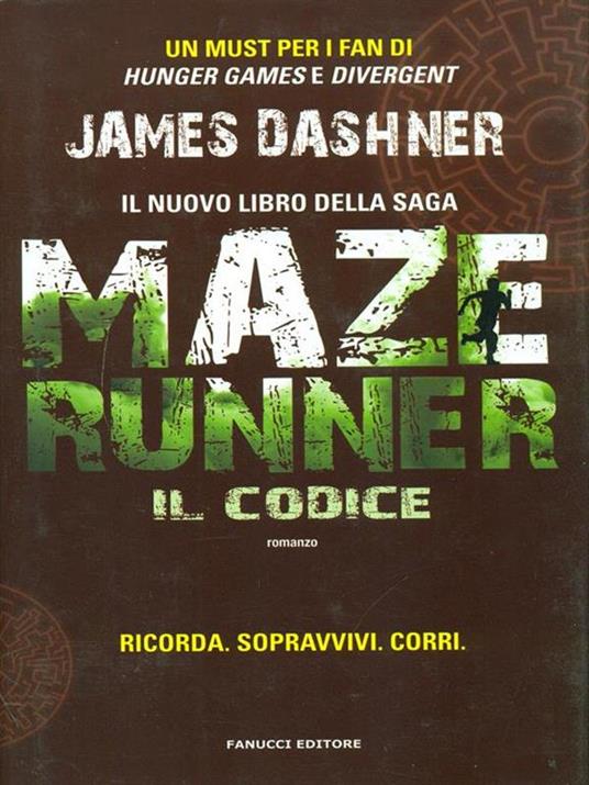 Il codice. Maze Runner. Prequel. Vol. 2 - James Dashner - copertina