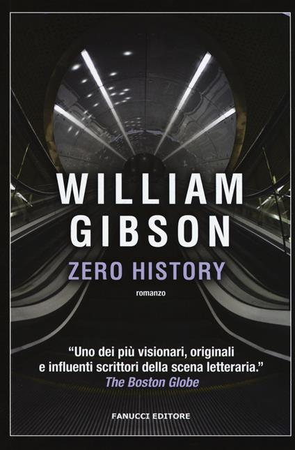 Zero history - William Gibson - copertina