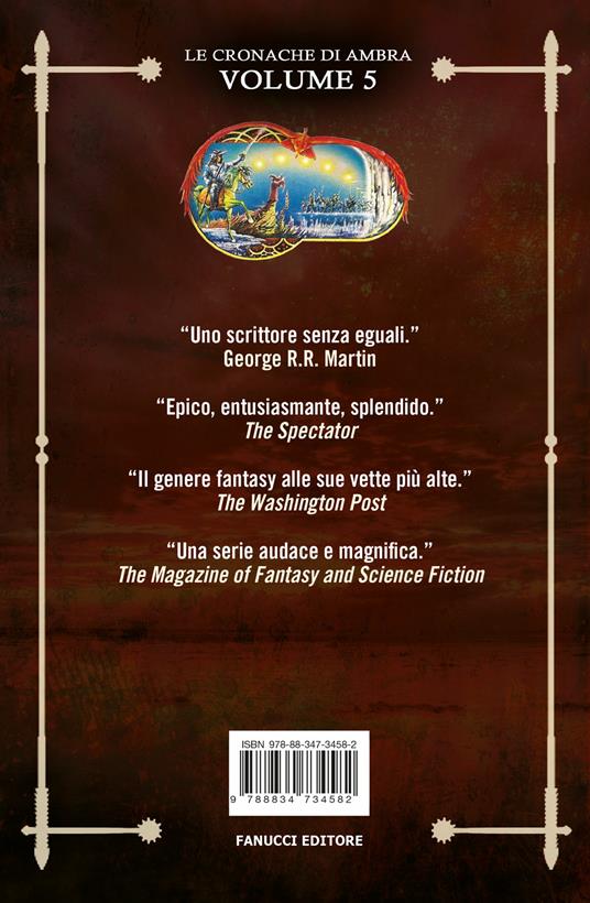 Le corti del caos. Le cronache di Ambra. Vol. 5 - Roger Zelazny - 2