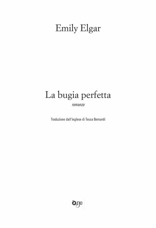 La bugia perfetta - Emily Elgar - 5