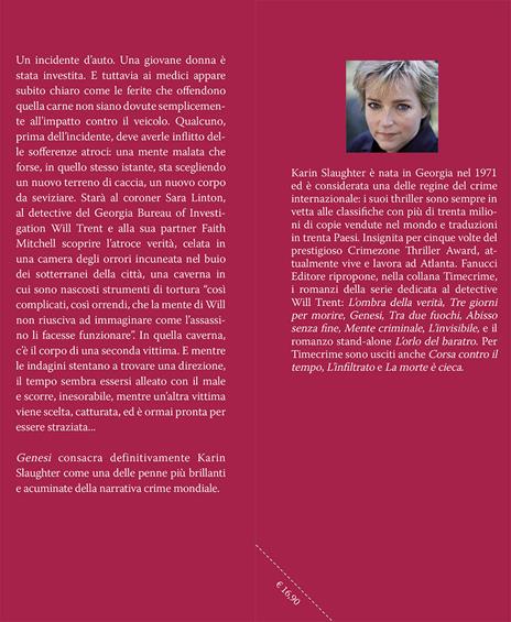 Genesi - Karin Slaughter - 2