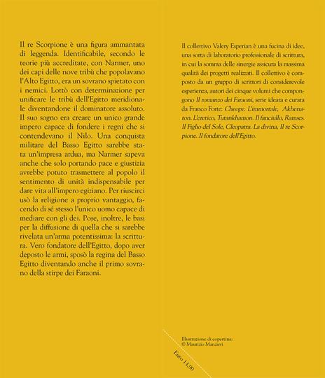 Il re scorpione. Il fondatore dell'Egitto - Valery Esperian - 2