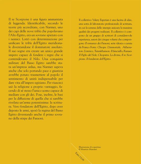 Il re scorpione. Il fondatore dell'Egitto - Valery Esperian - 2