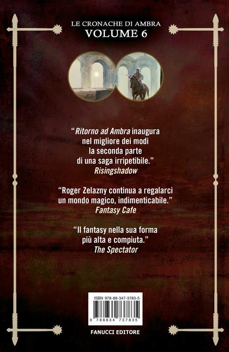Ritorno ad Ambra. Le cronache di Ambra. Vol. 6 - Roger Zelazny - 4